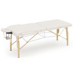 Massage table 2-zones white