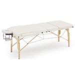 Massageliege Massagetisch 3 Zonen weiss Anzeigebild