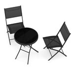 Gartenset DAYTONA anthrazit von oben