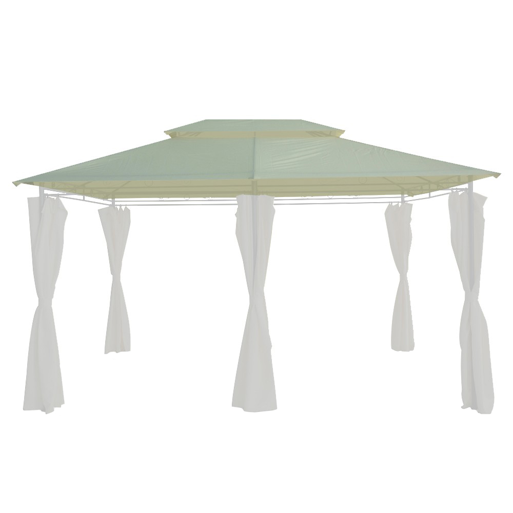 Dach Gartenpavillon AMALIE 4 x 3 m beige