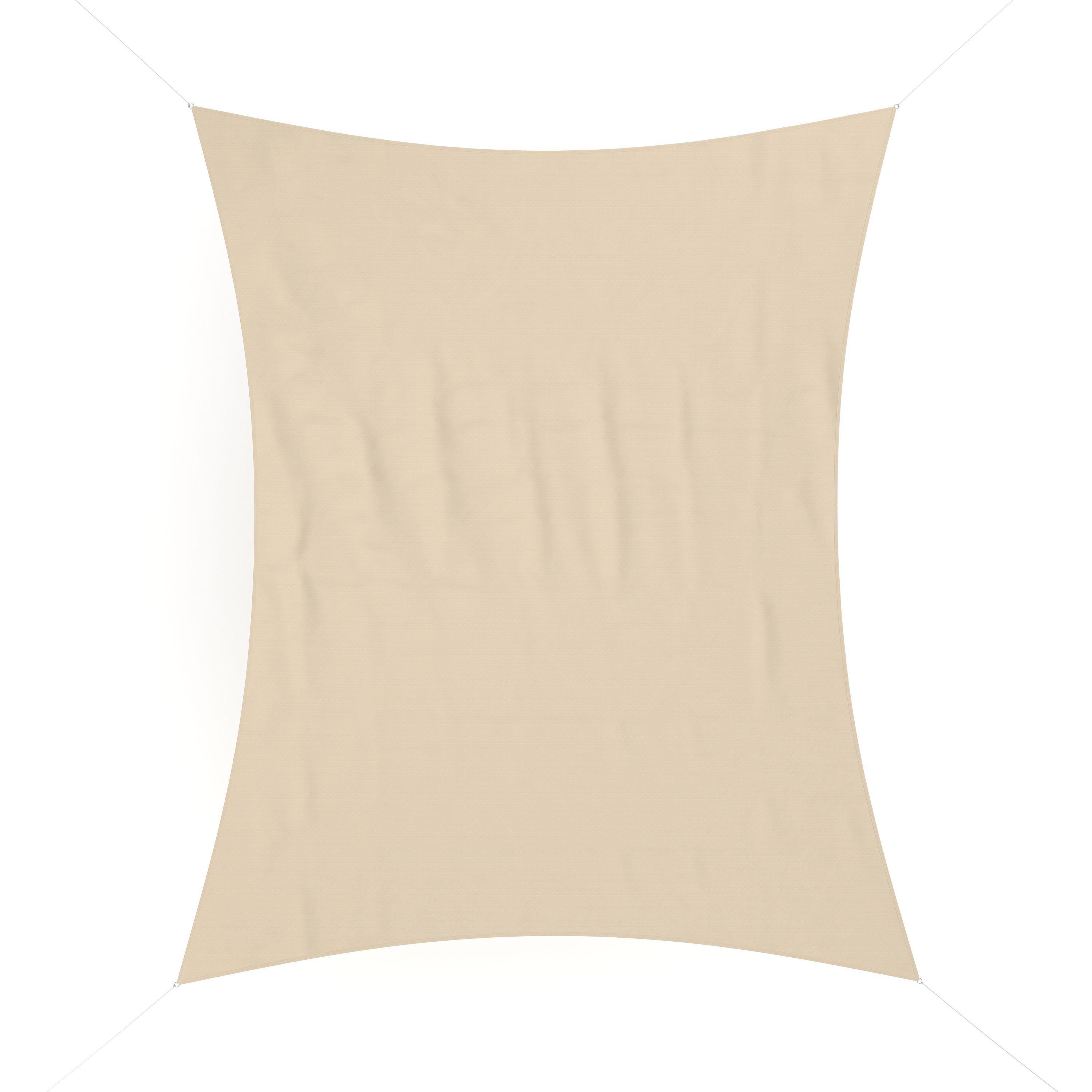 Sonnensegel 3 x 2 m beige