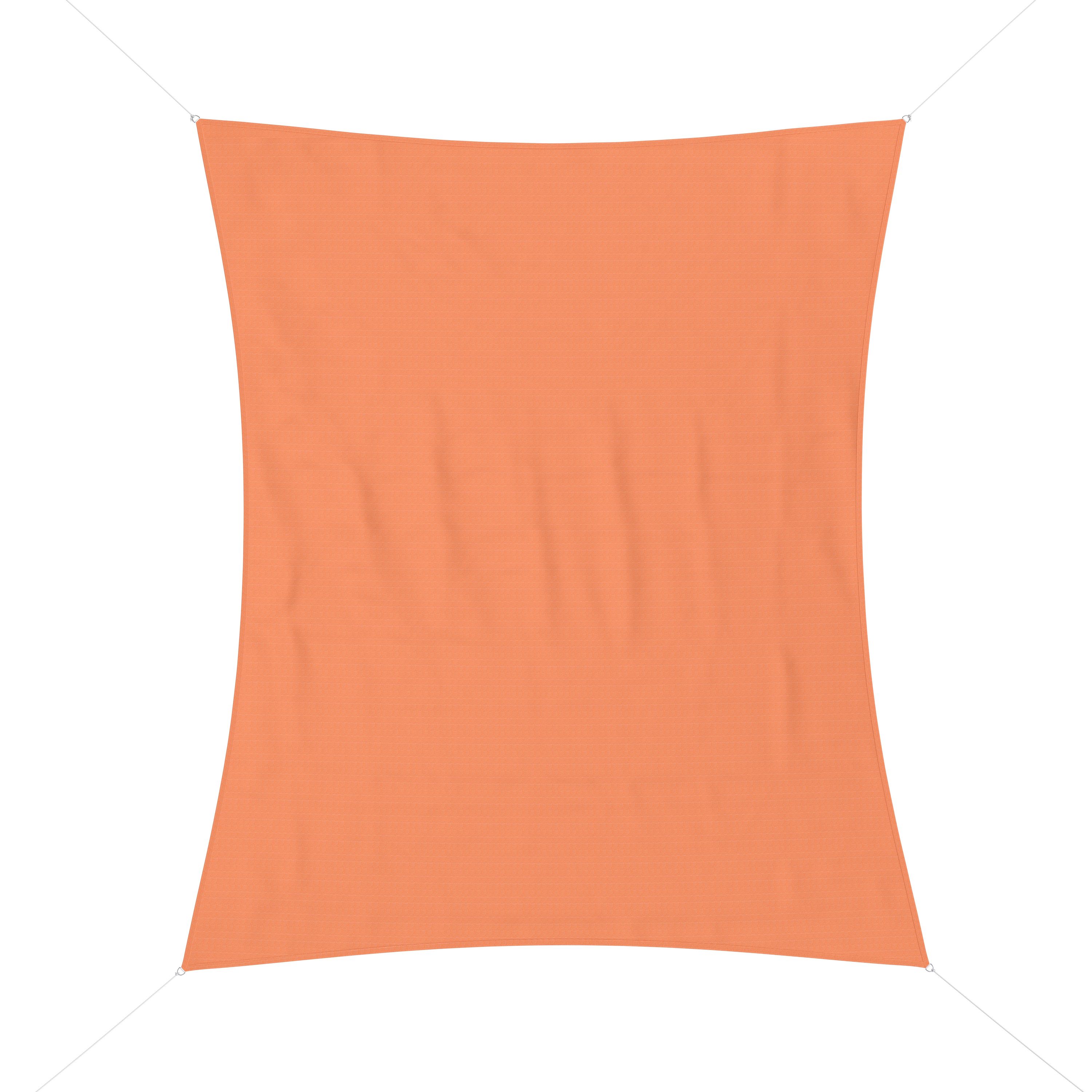 Sonnensegel 3 x 4 m orange
