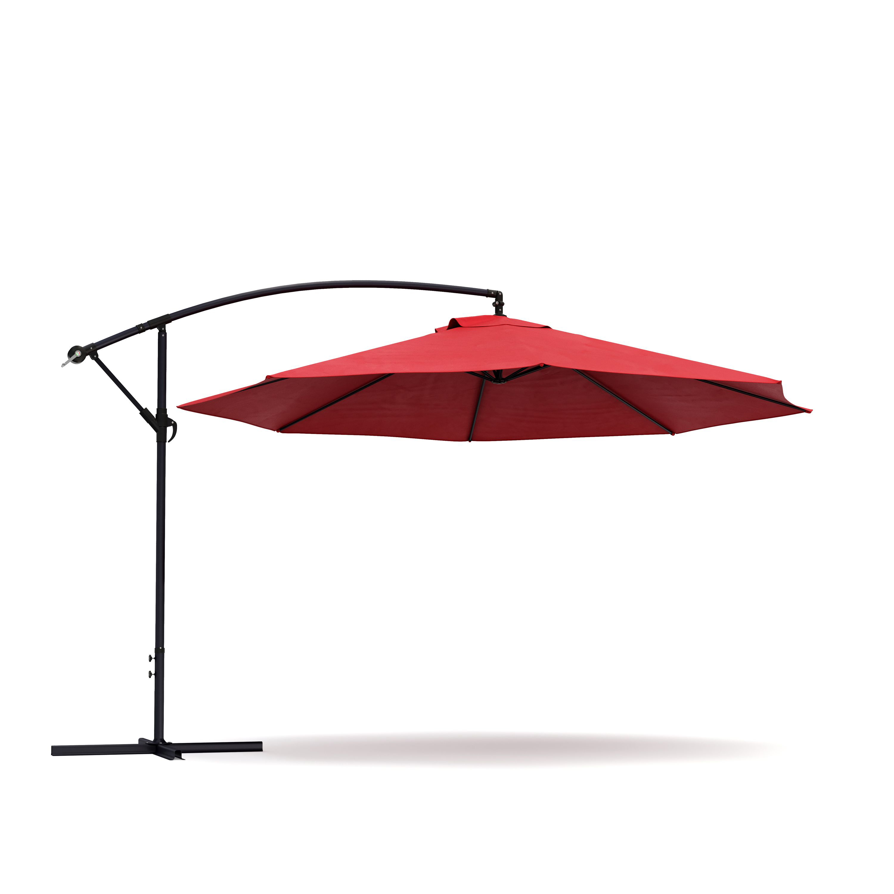 Sonnenschirm Ampelschirm SUN 270 cm rot