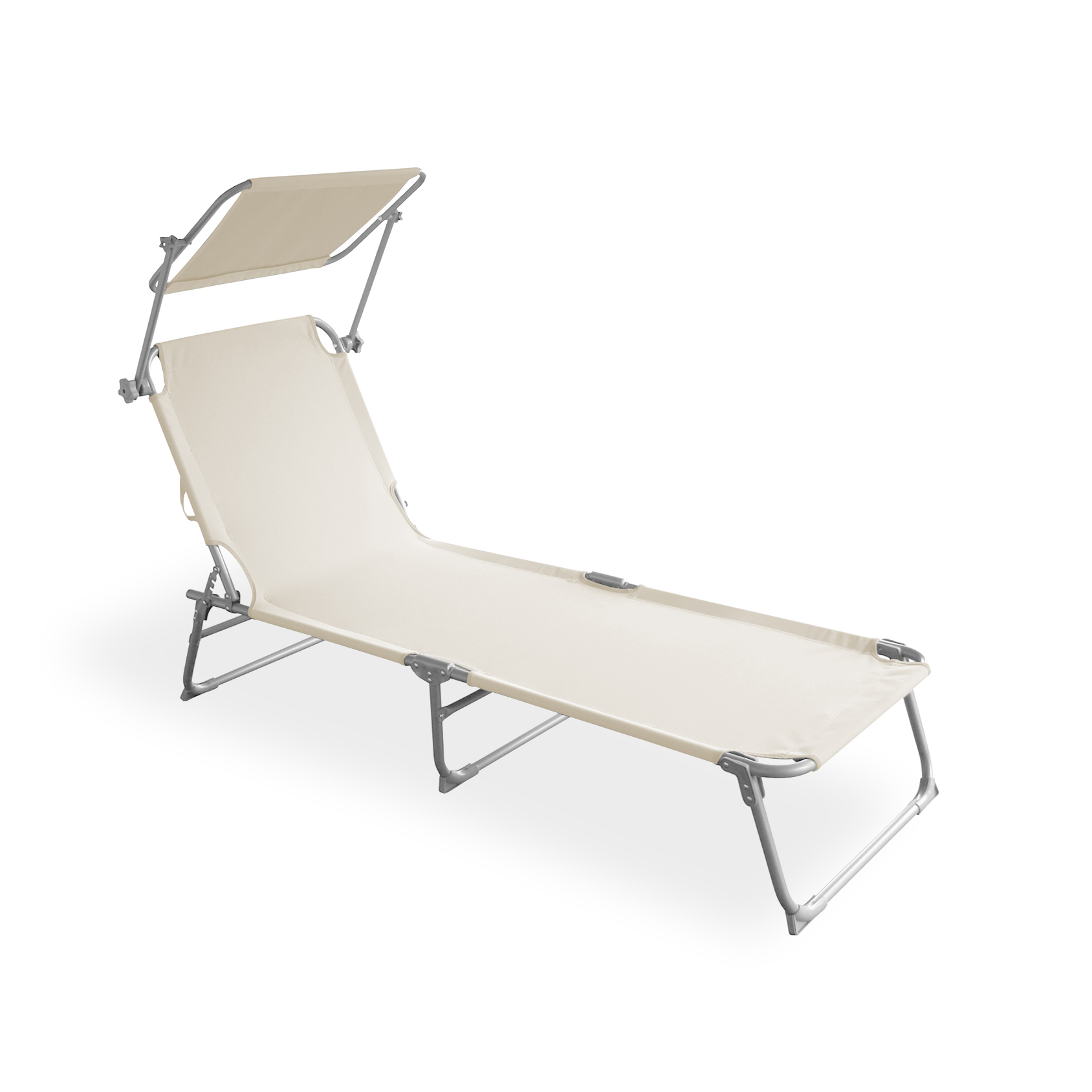 Liegestuhl LETTINO beige