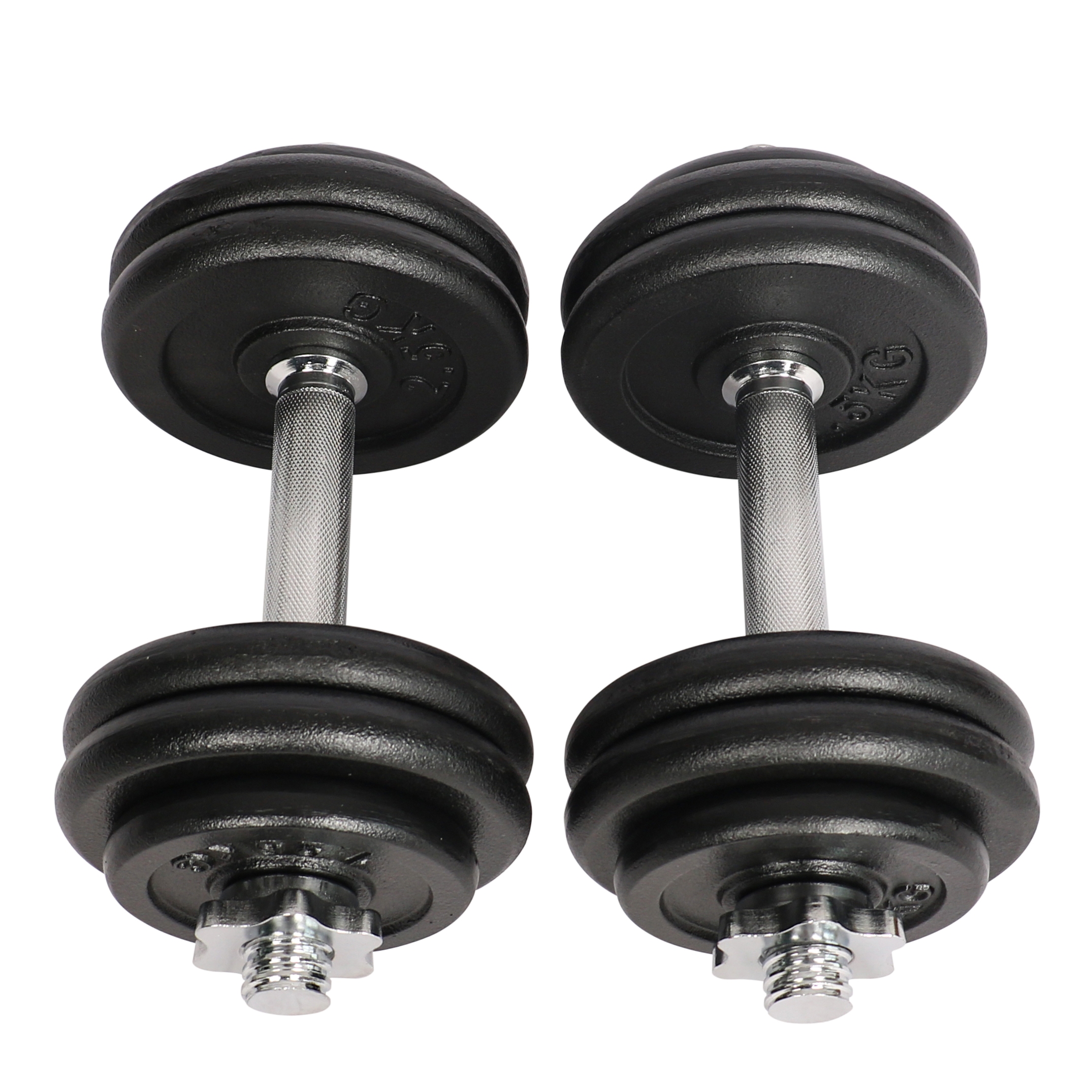 Profi Kurzhantel Gusseisen 2 x 15 kg