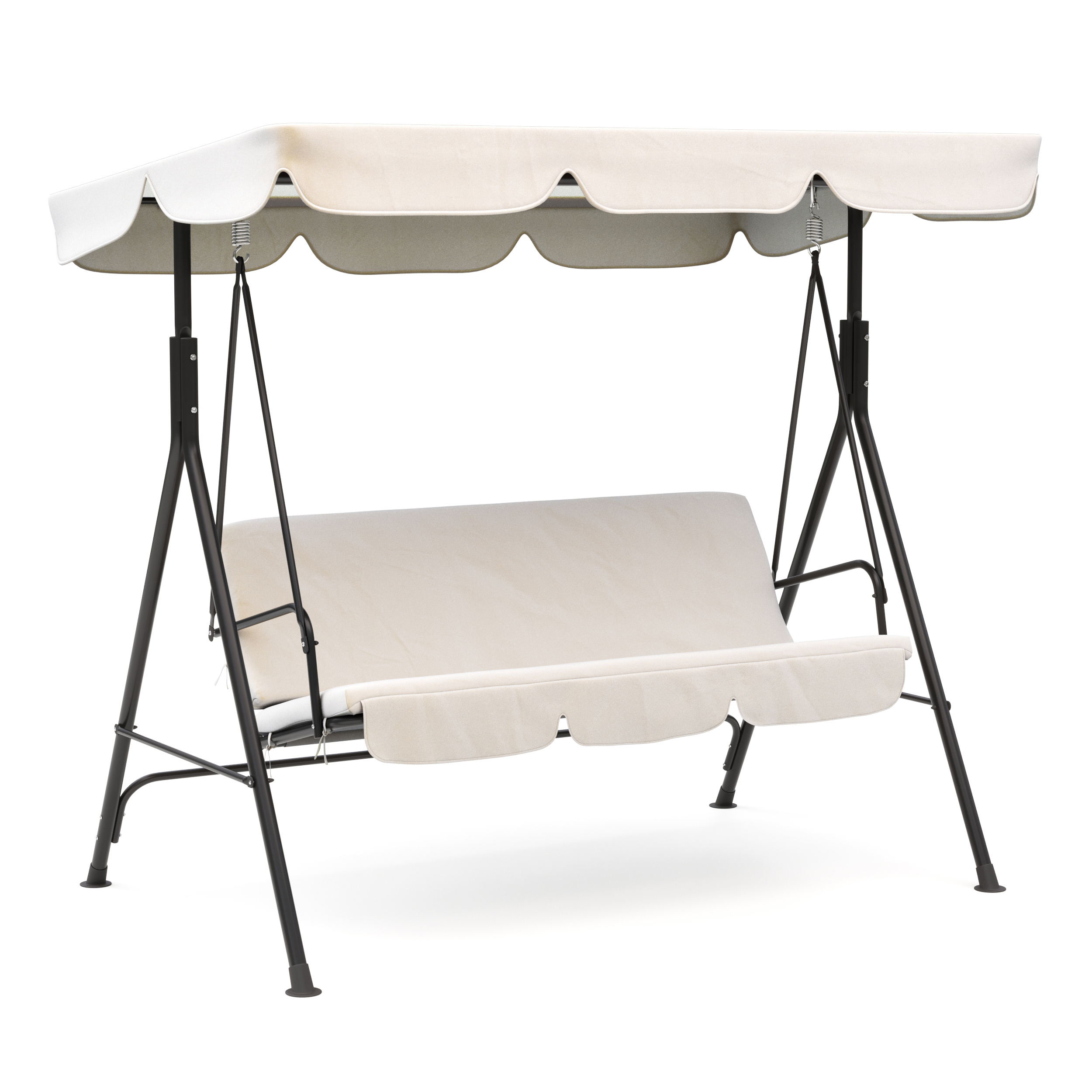 Gartenmöbel Hollywoodschaukel beige