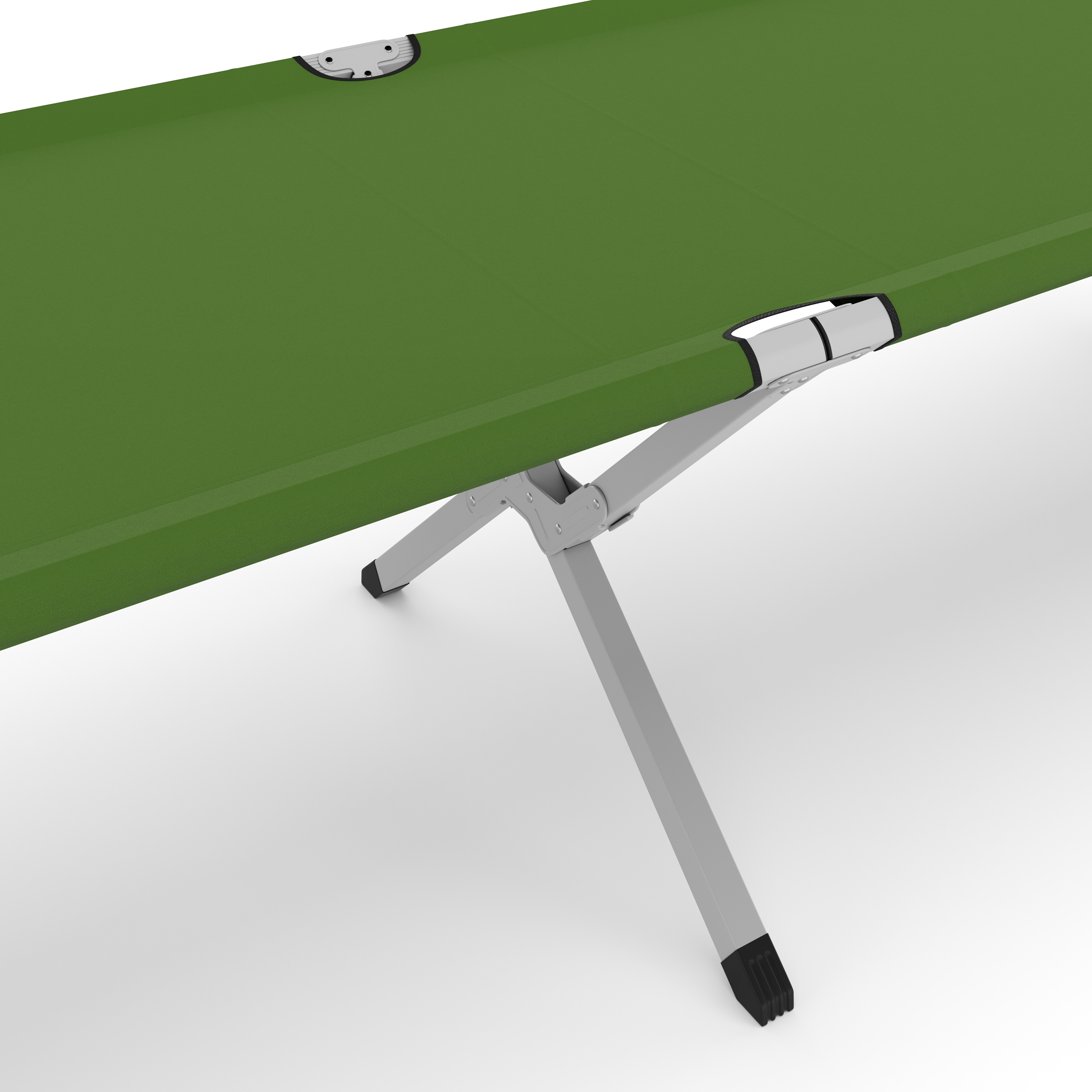 Campingbett klappbar ZEEK 210 x 72 x 45 cm grün