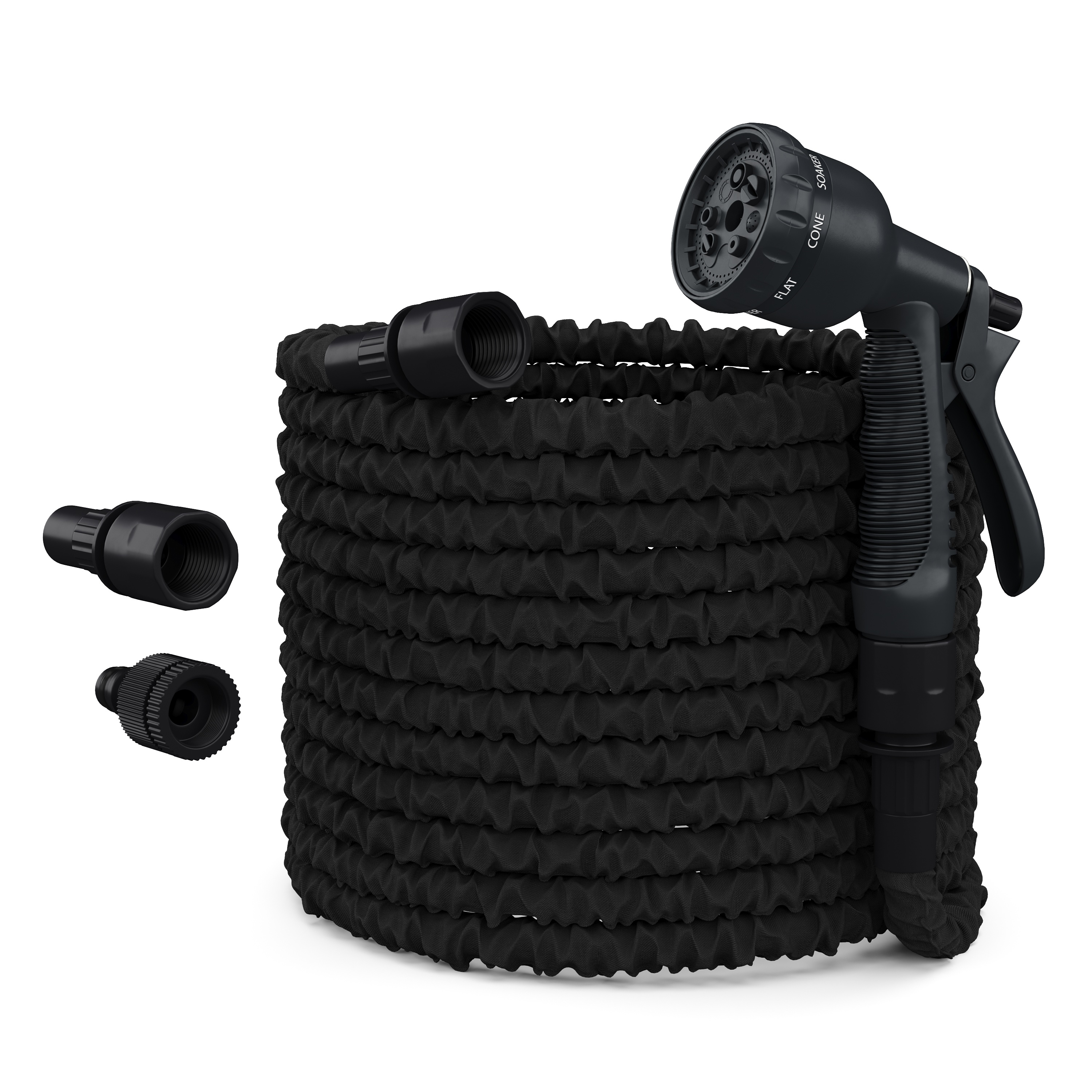 Flexi Gartenschlauch 30 m schwarz