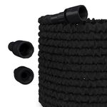 Flexi Gartenschlauch 30 m schwarz Nahaufnahme