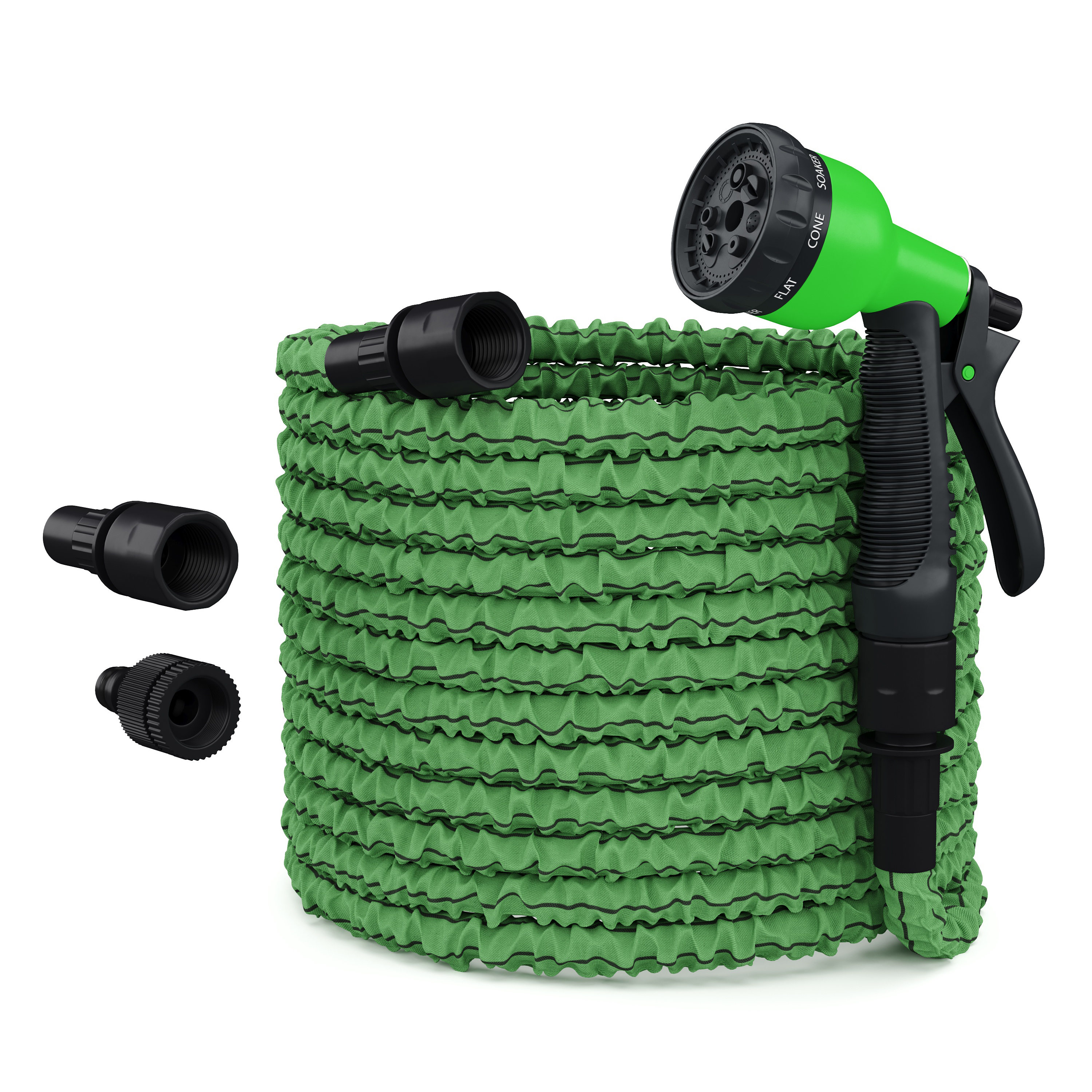Flexi Gartenschlauch 30 m grün/schwarz