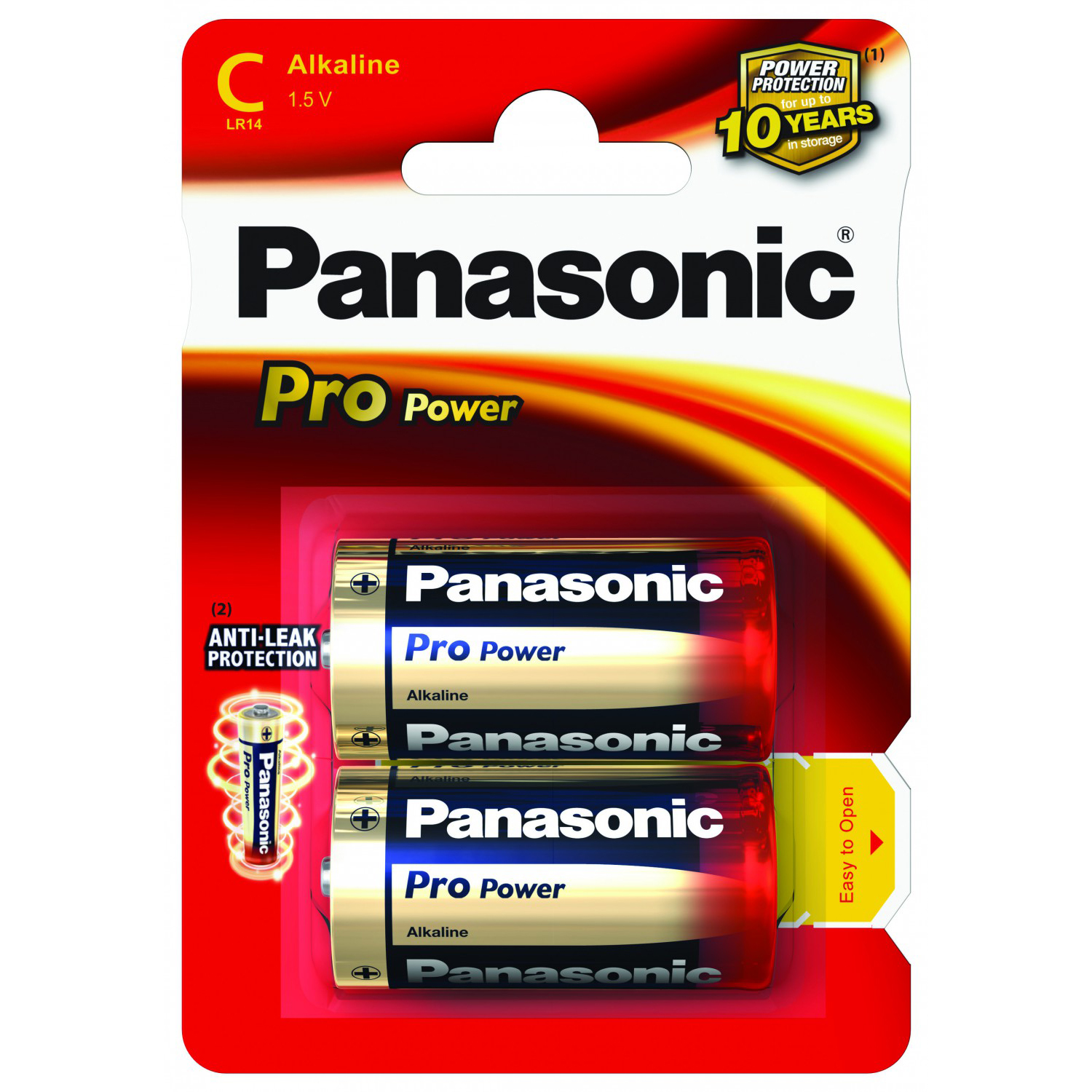 Panasonic Pro Power Batterien C / LR14 2 Stk.