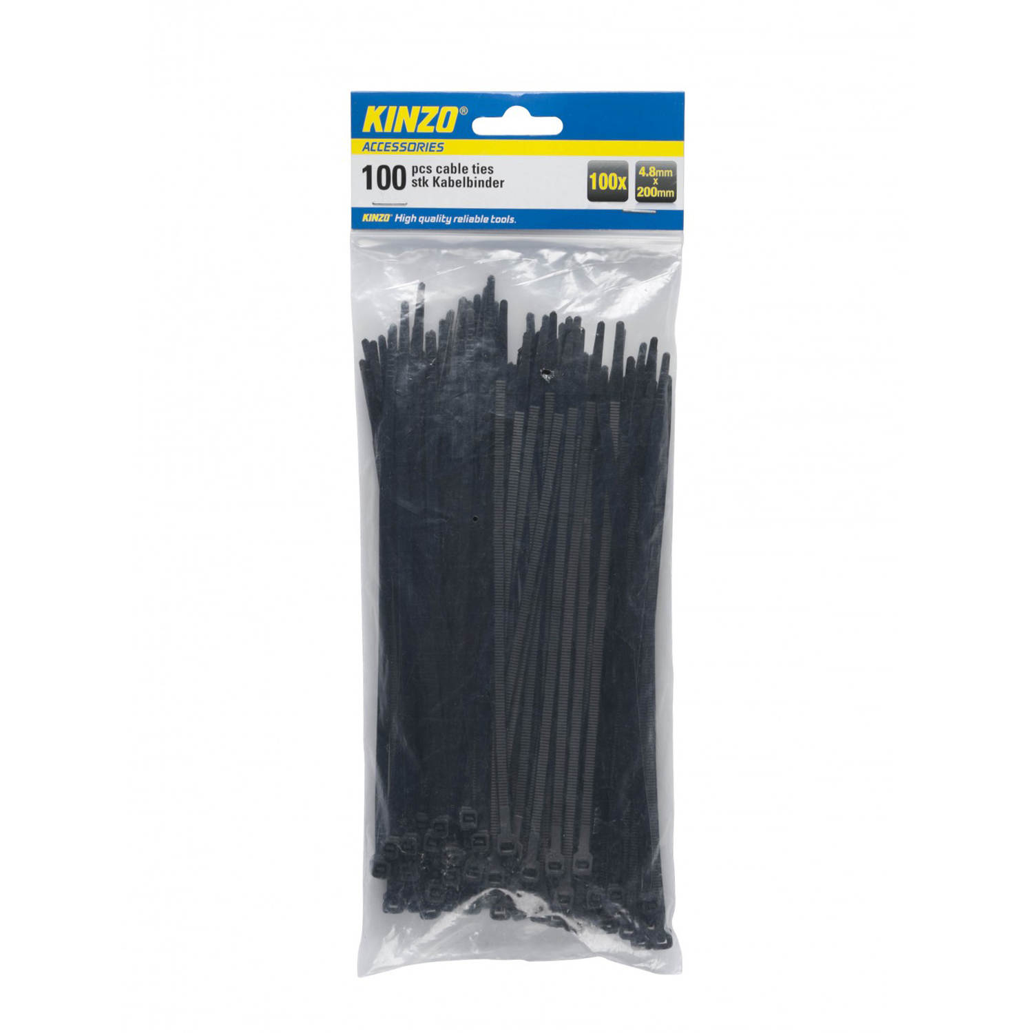 Kabelbinder schwarz Set 100 Stk.