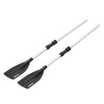Paddel Set Aluminium schwarz schräge Ansicht