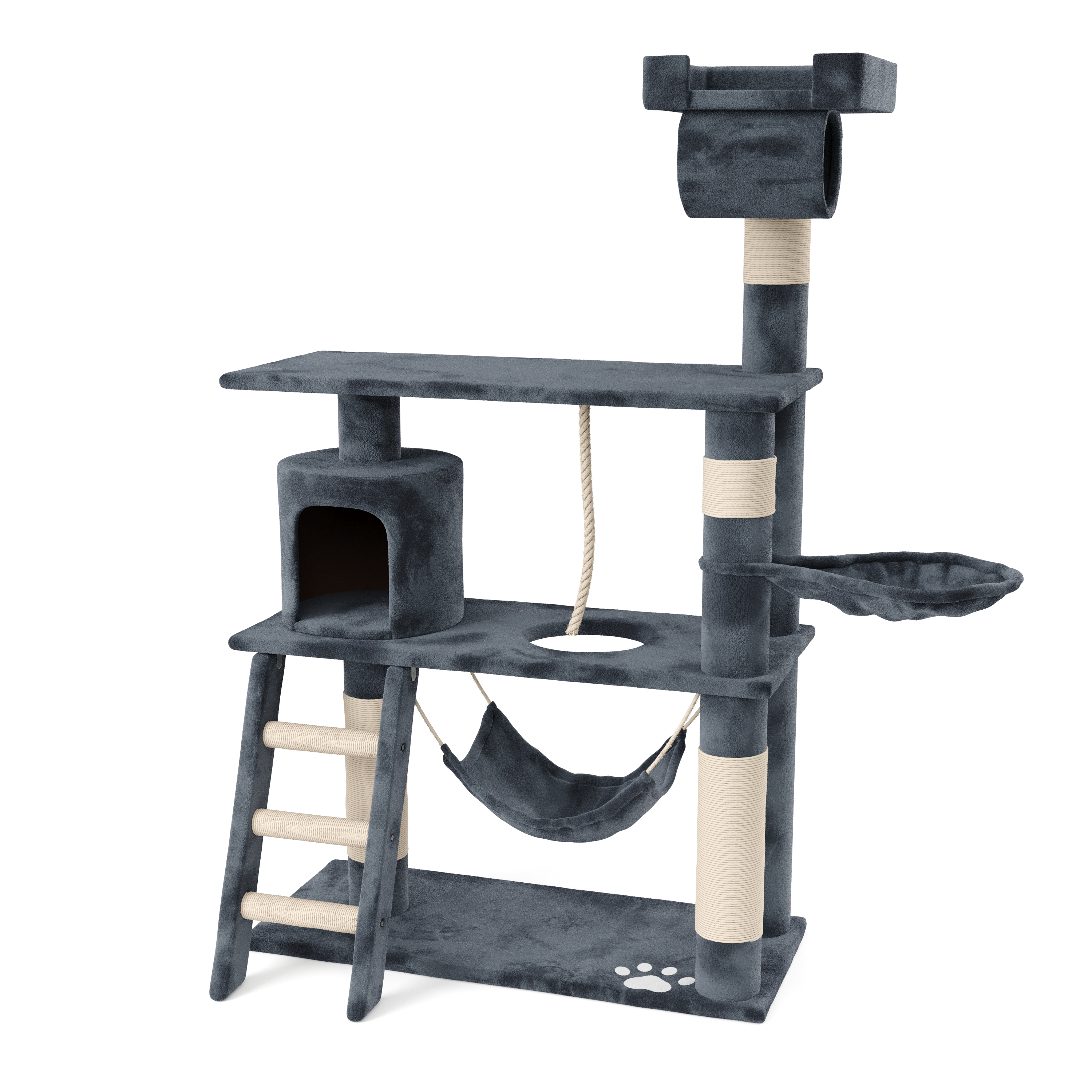 Katzenbaum SIMBA 141 cm grau