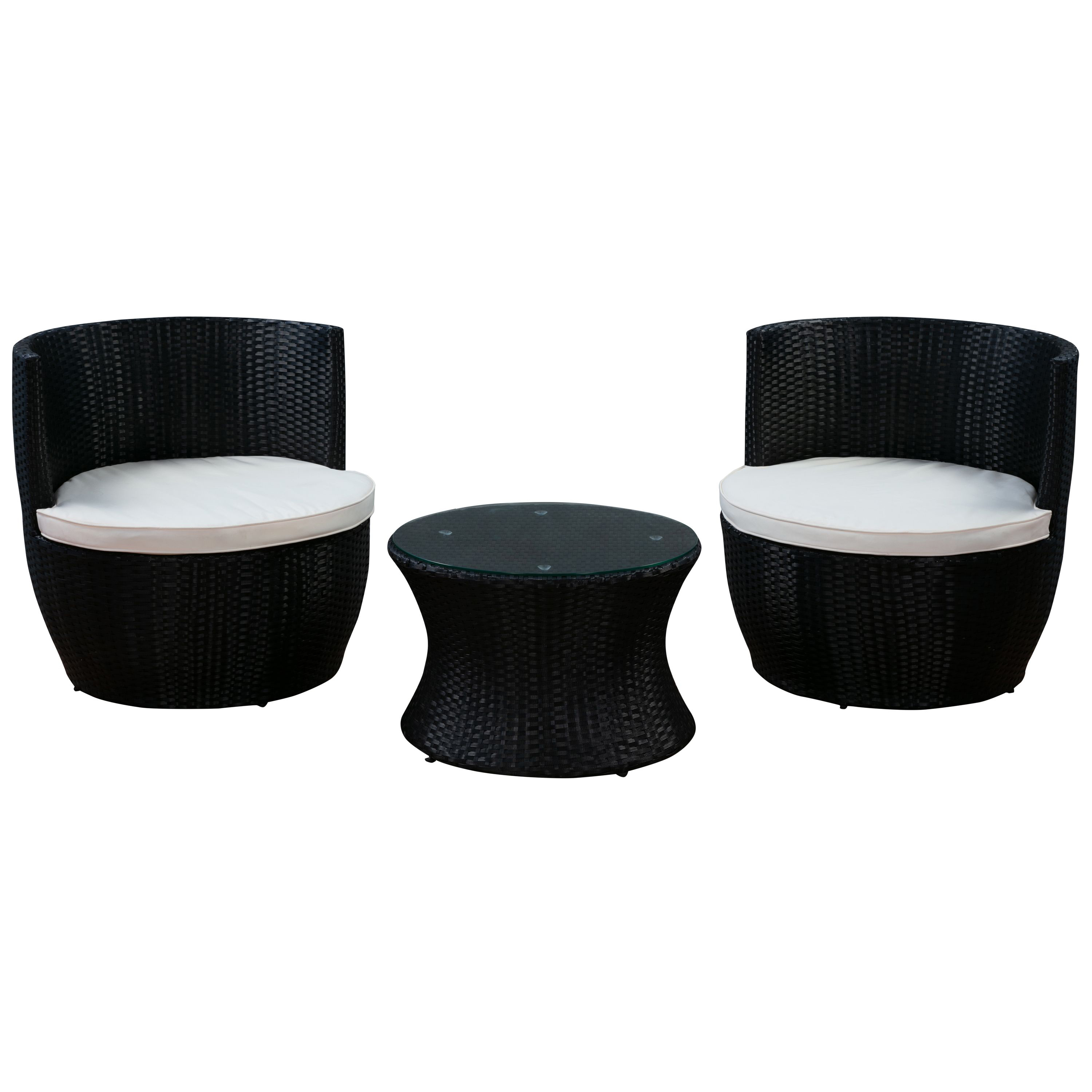 Ersatzkissen Rattangarnitur MANHATTAN beige 2er Set