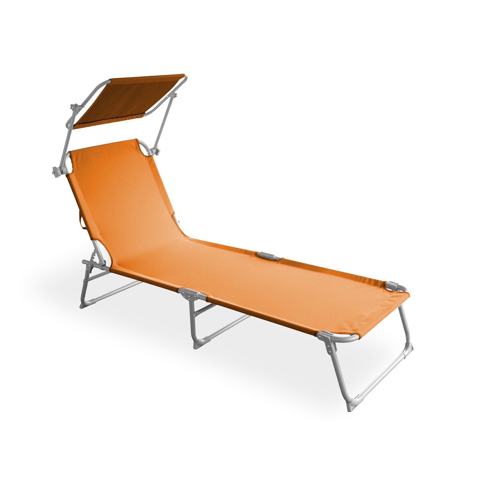 Liegestuhl LETTINO orange