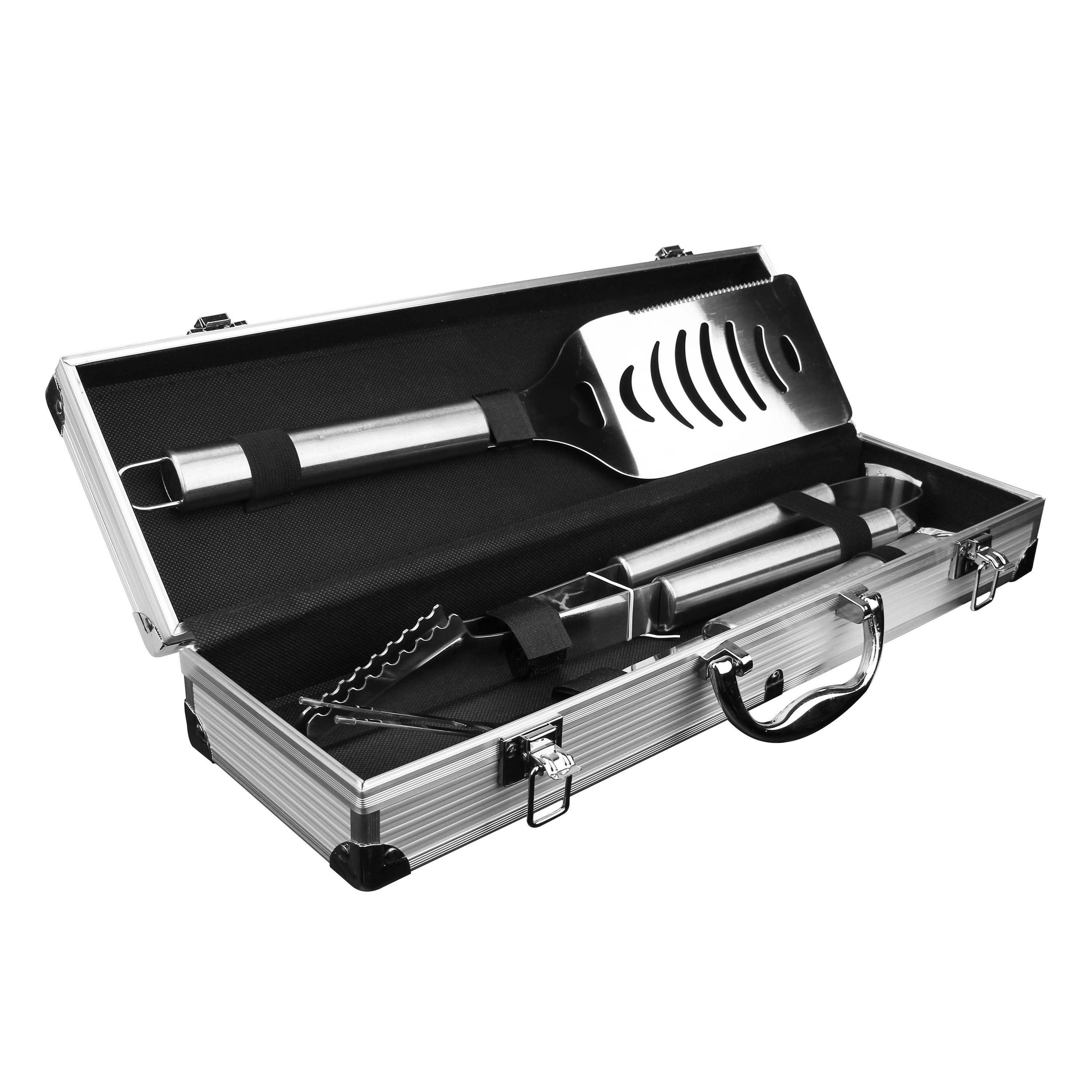 BBQ Grillbesteck Koffer 3-teilig