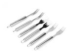 BBQ Grillbesteck Koffer 24-teilig Gabeln