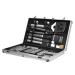BBQ Grillbesteck Koffer 24-teilig Anzeigebild