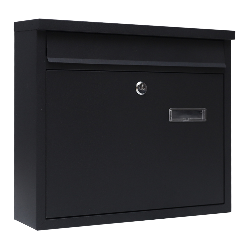 Briefkasten 31.8 x 36 cm schwarz