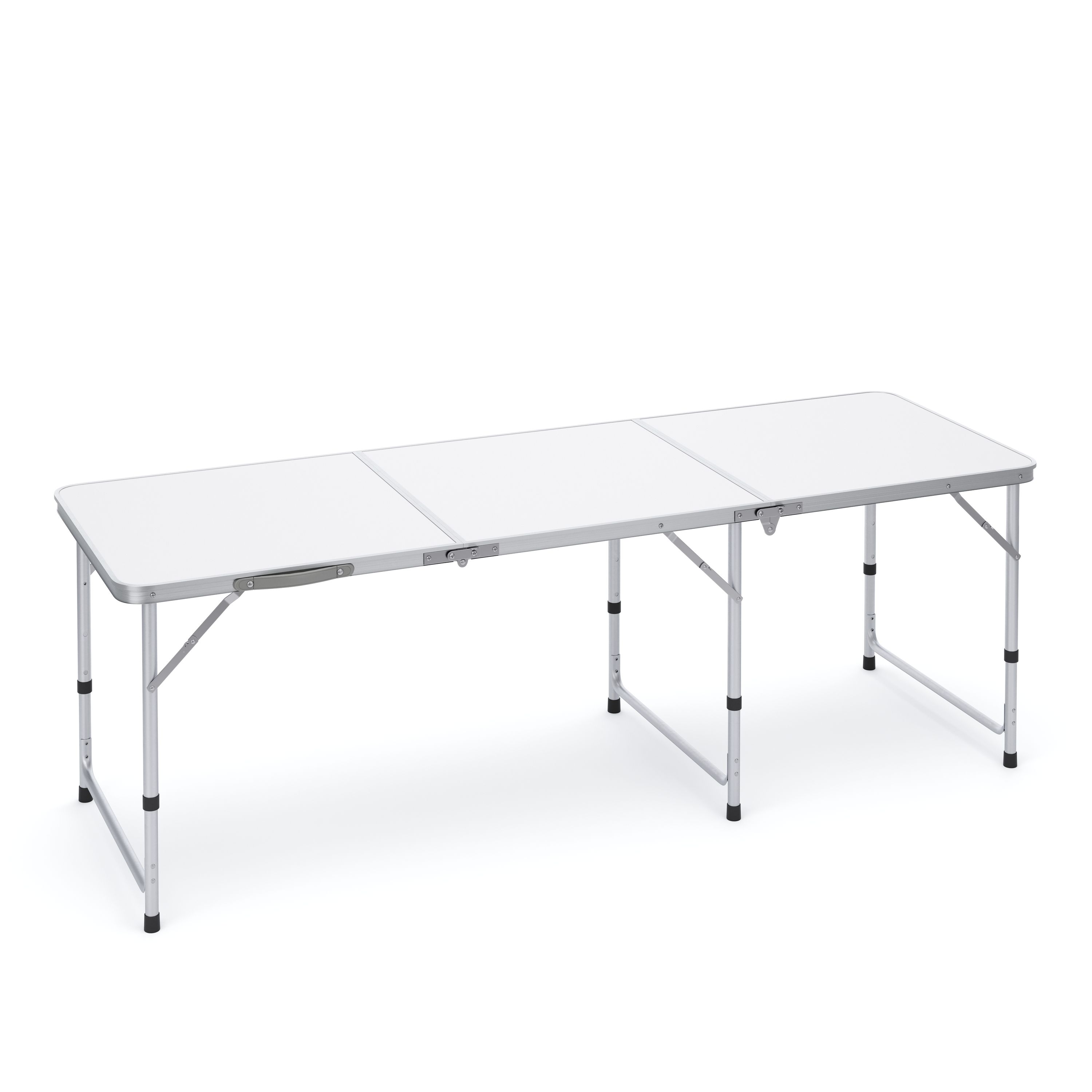 Campingtisch klappbar 180 x 60 cm weiss