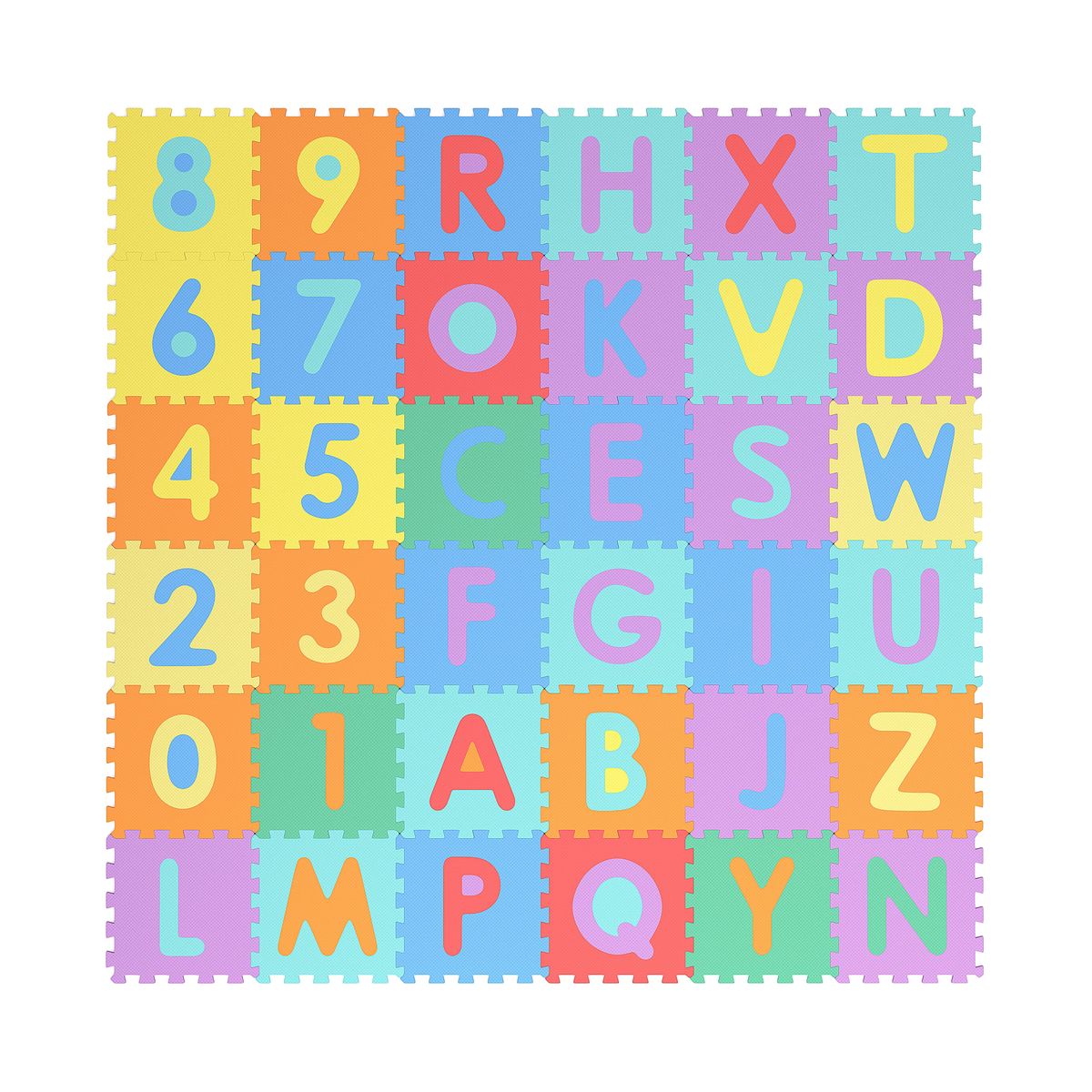 Puzzlematte Spielmatte farbig Anzeigebild