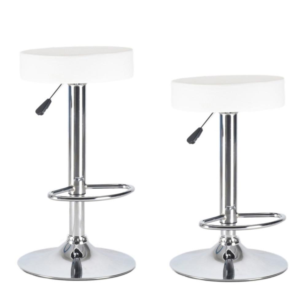Barhocker BALI 2er Set weiss