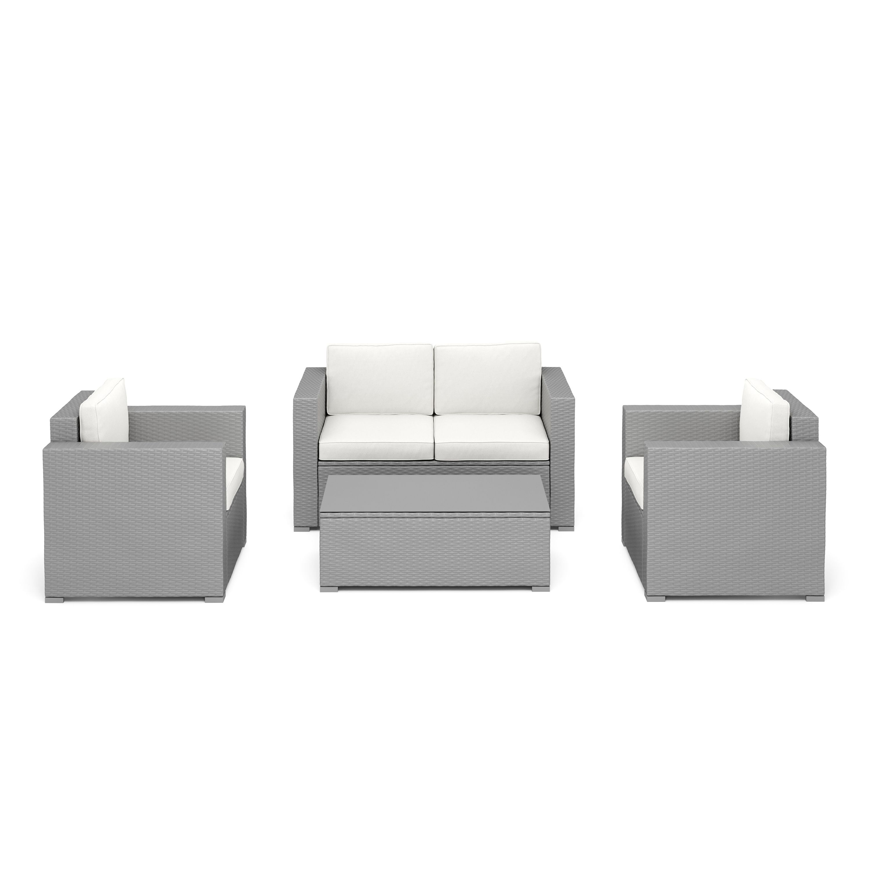 Ersatzkissen für Rattanlounge VENEZIA beige