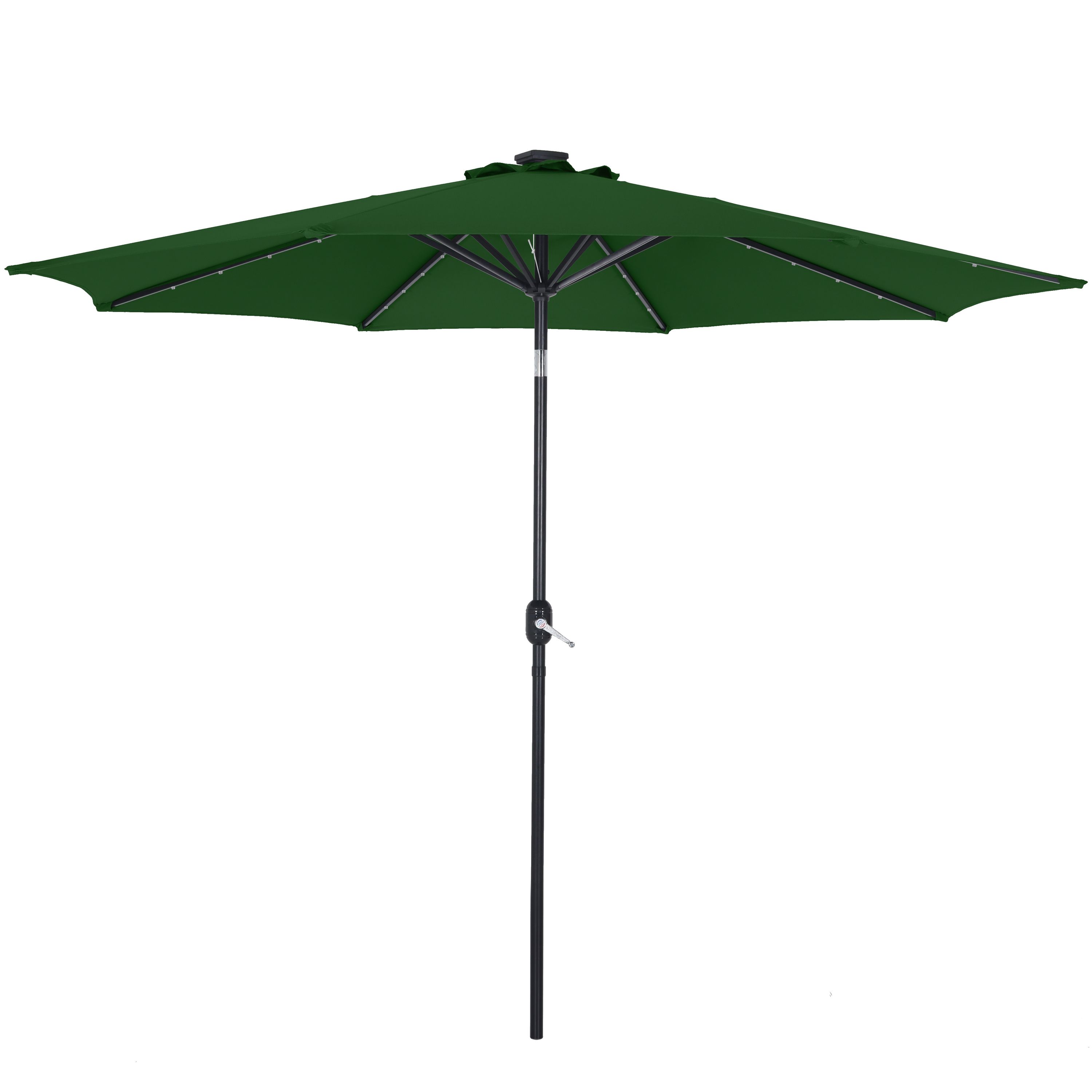 Sonnenschirm VAY mit LED 300 cm grün