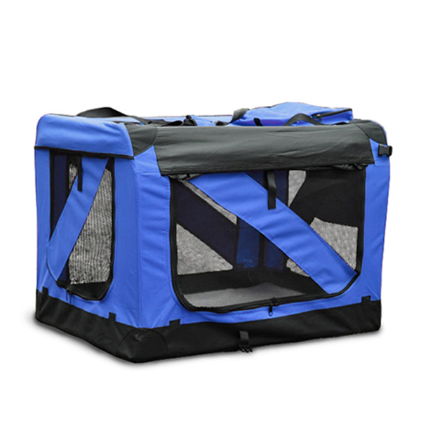 Hundebox faltbar L blau Anzeigebild