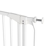 Türgitter für Türen 72 - 83 cm Nahaufnahme Befestigung