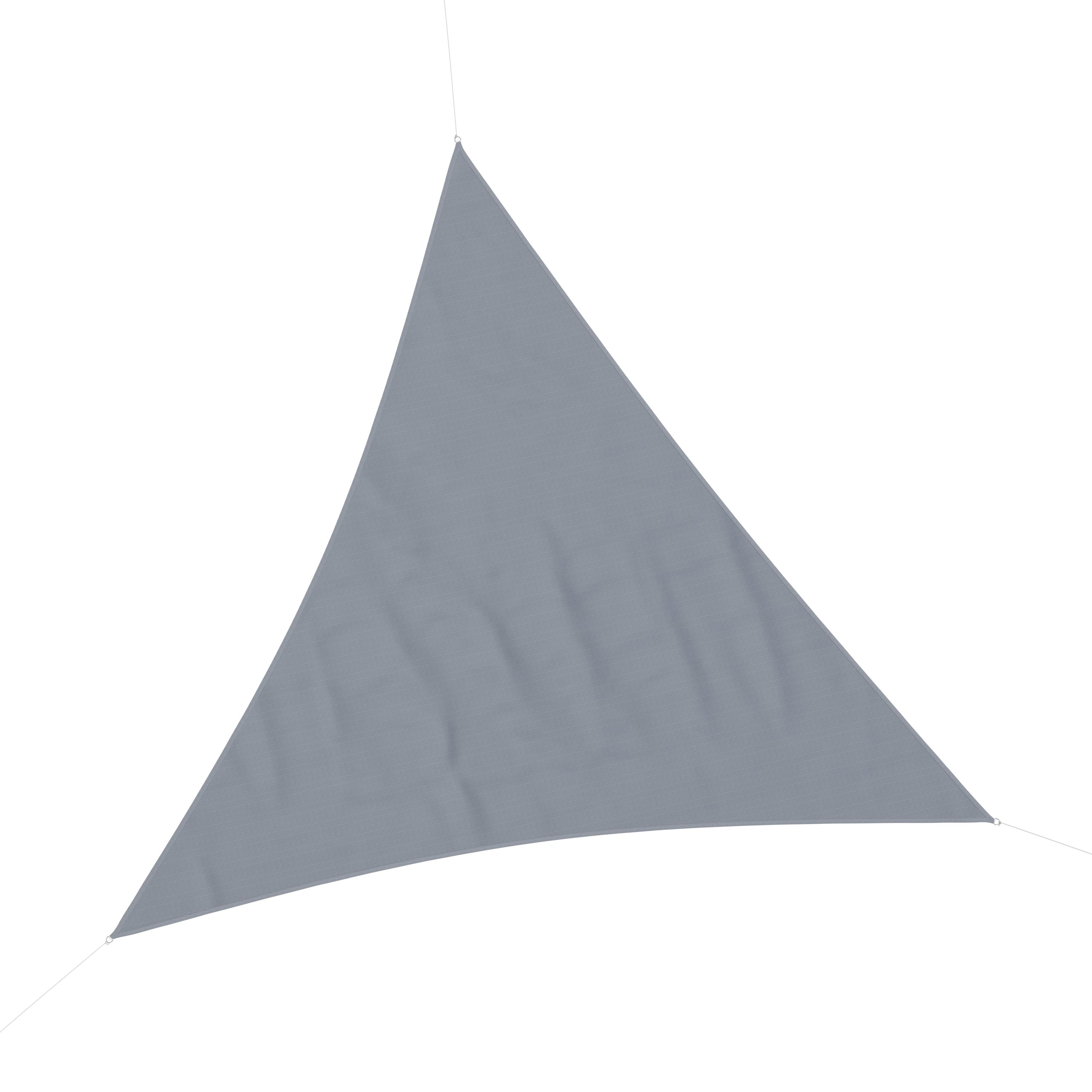 Sonnensegel Dreieck 5 x 5 x 5 m grau