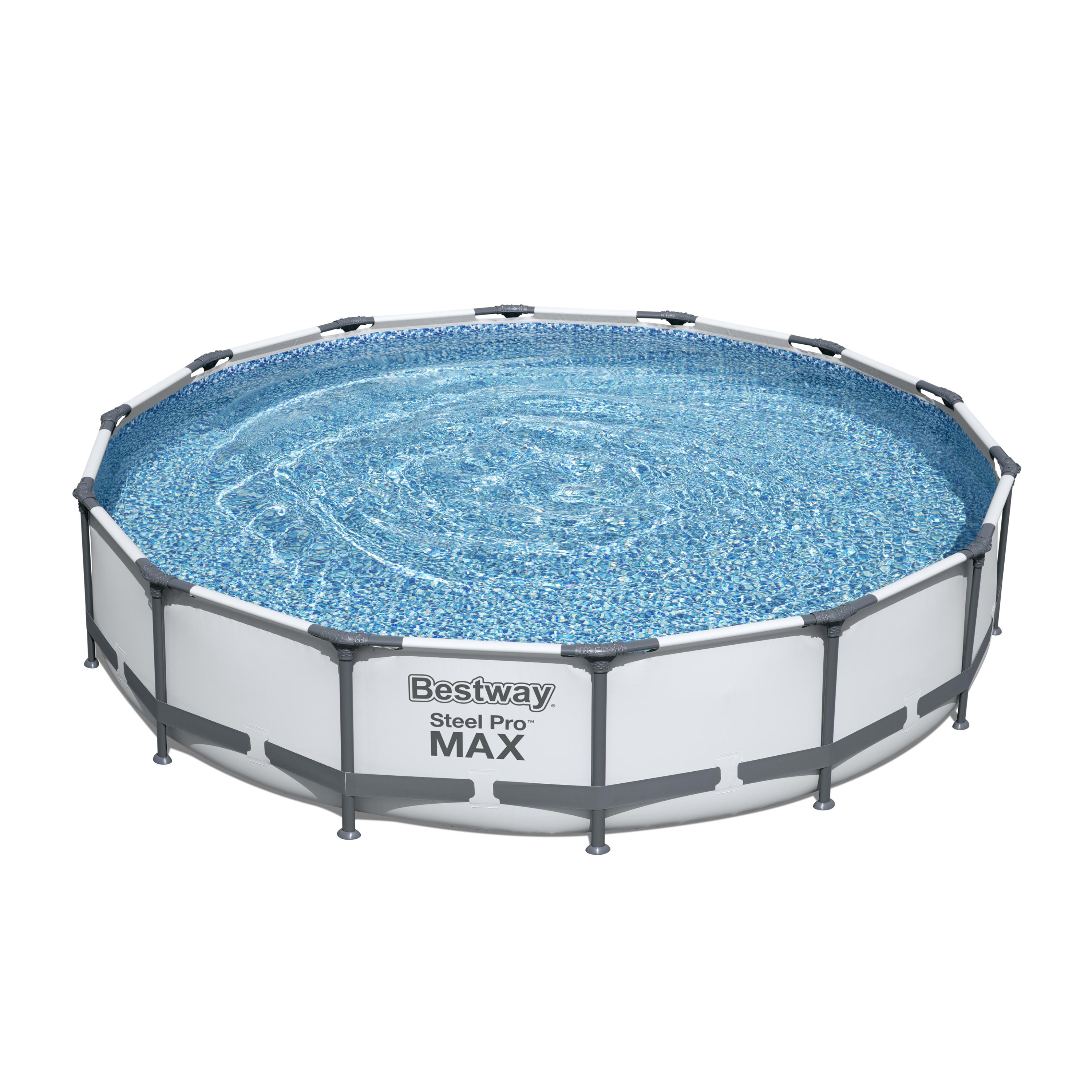 Bestway Pool Set hellgrau 427 x 84 cm