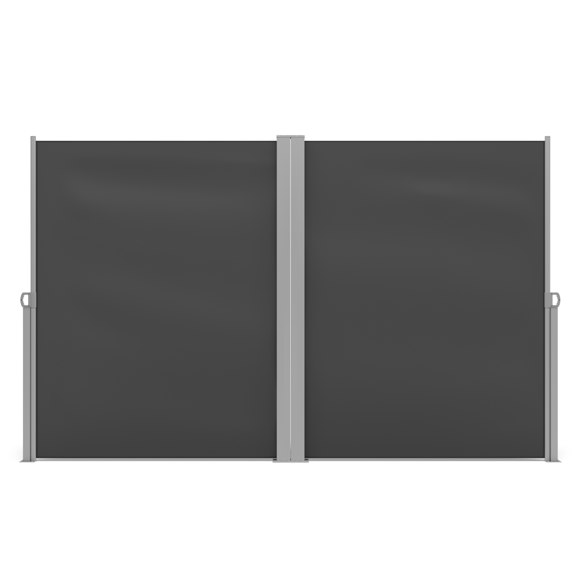 Doppelseitenmarkise VIA 180 x 800 cm anthrazit