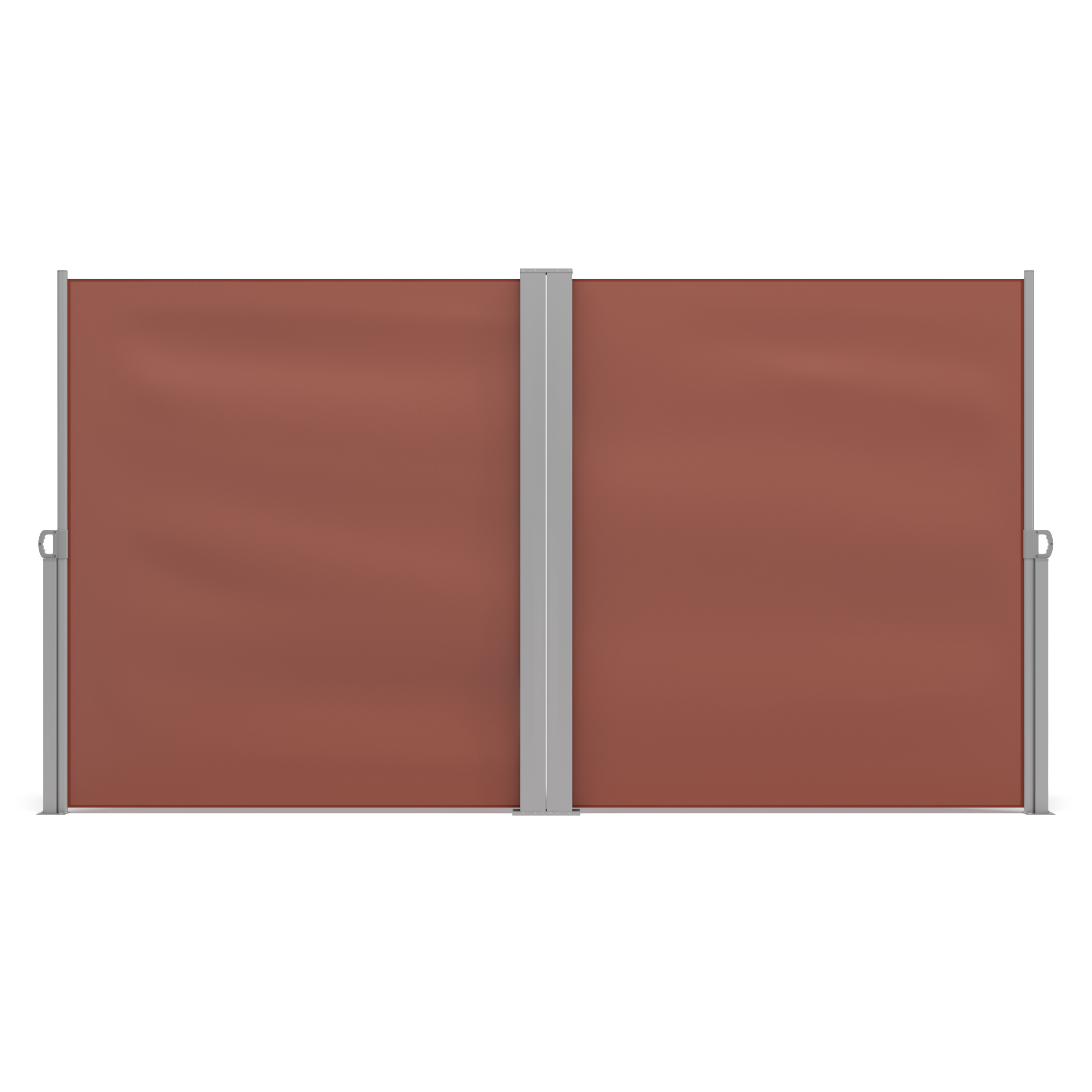 Doppelseitenmarkise 160 x 800 cm braun