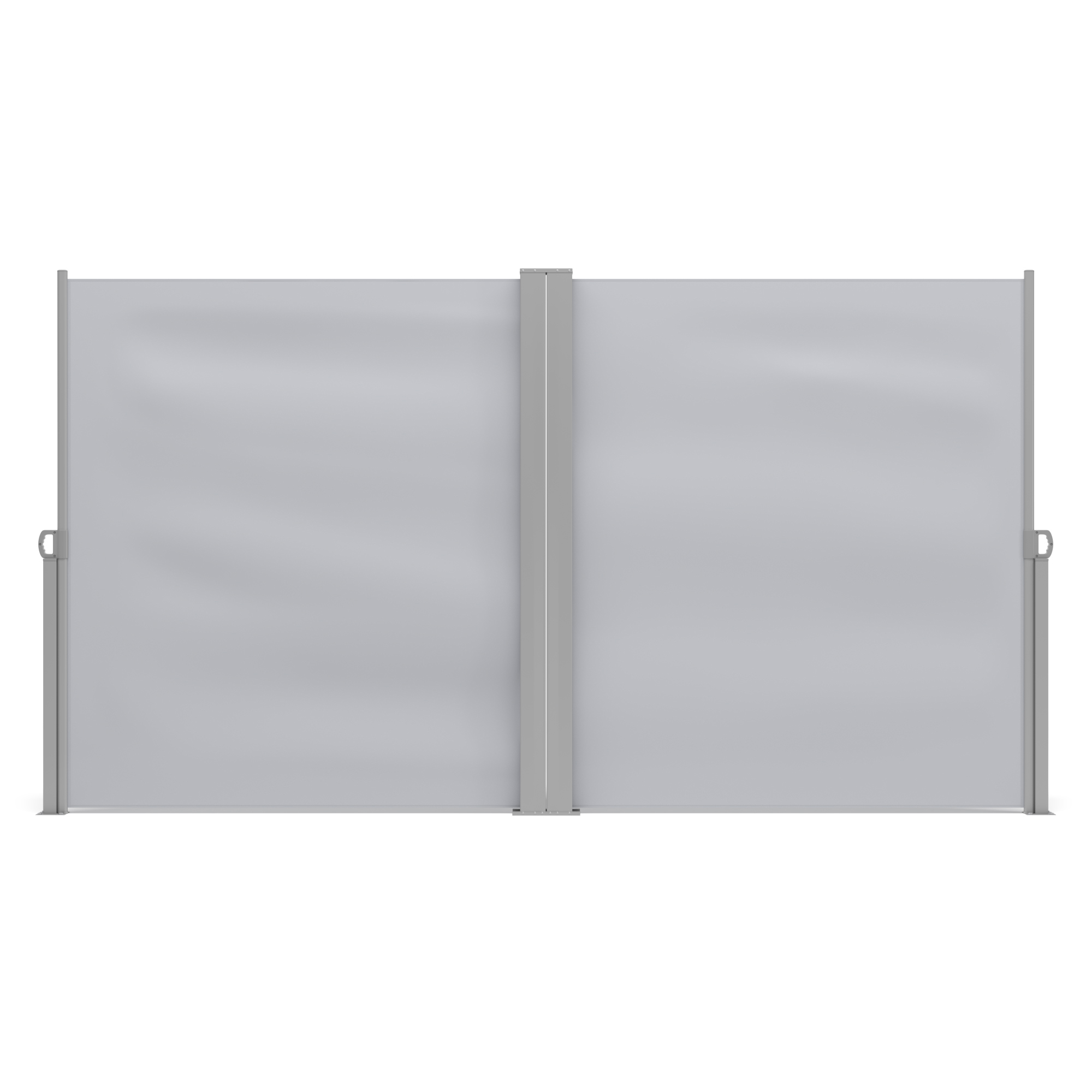 Doppelseitenmarkise VIA 160 x 800 cm grau