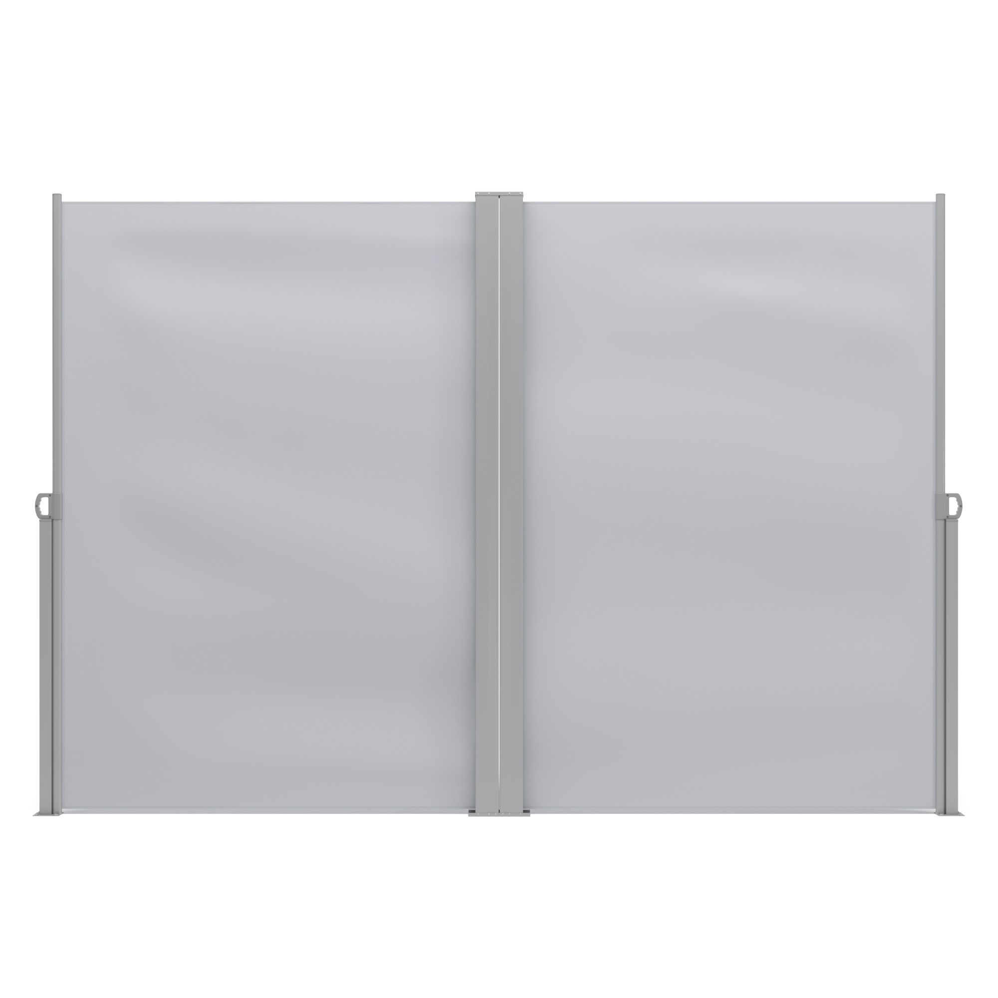 Doppelseitenmarkise VIA 200 x 800 cm grau