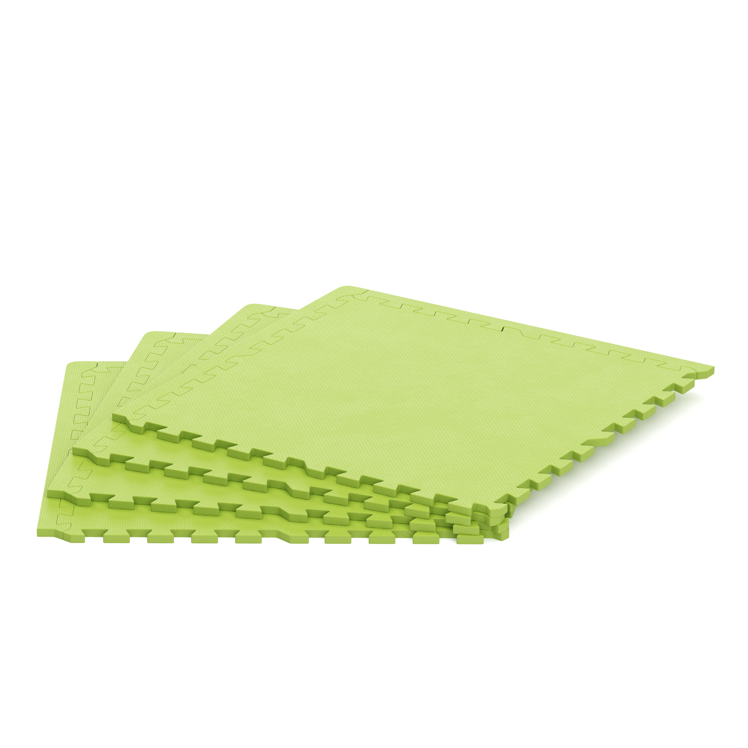 Bodenschutzmatte 61 x 61 cm 4er Set grün