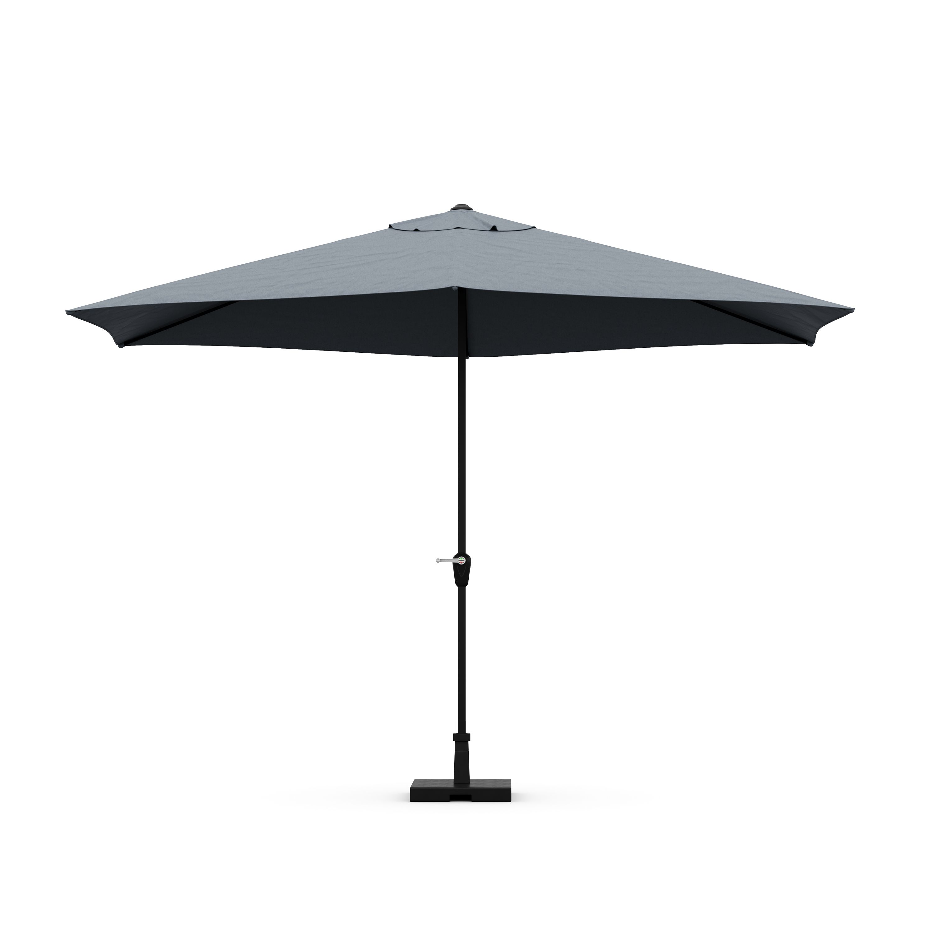 Sonnenschirm NOYA 300 x 200 cm anthrazit