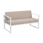 Gartenmöbel Set NOVO beige Sofa