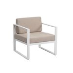 Gartenmöbel Set NOVO beige Sessel