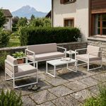 Gartenmöbel Set NOVO beige Interior