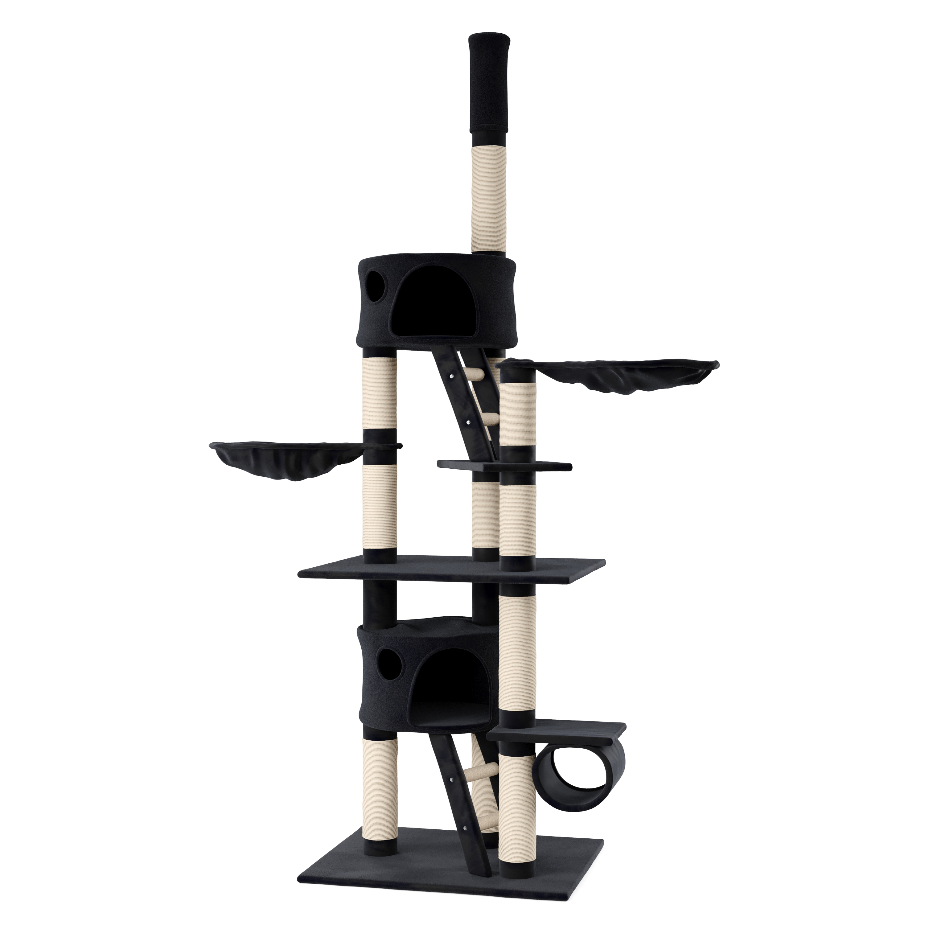 Katzenbaum FELIX 240 cm schwarz