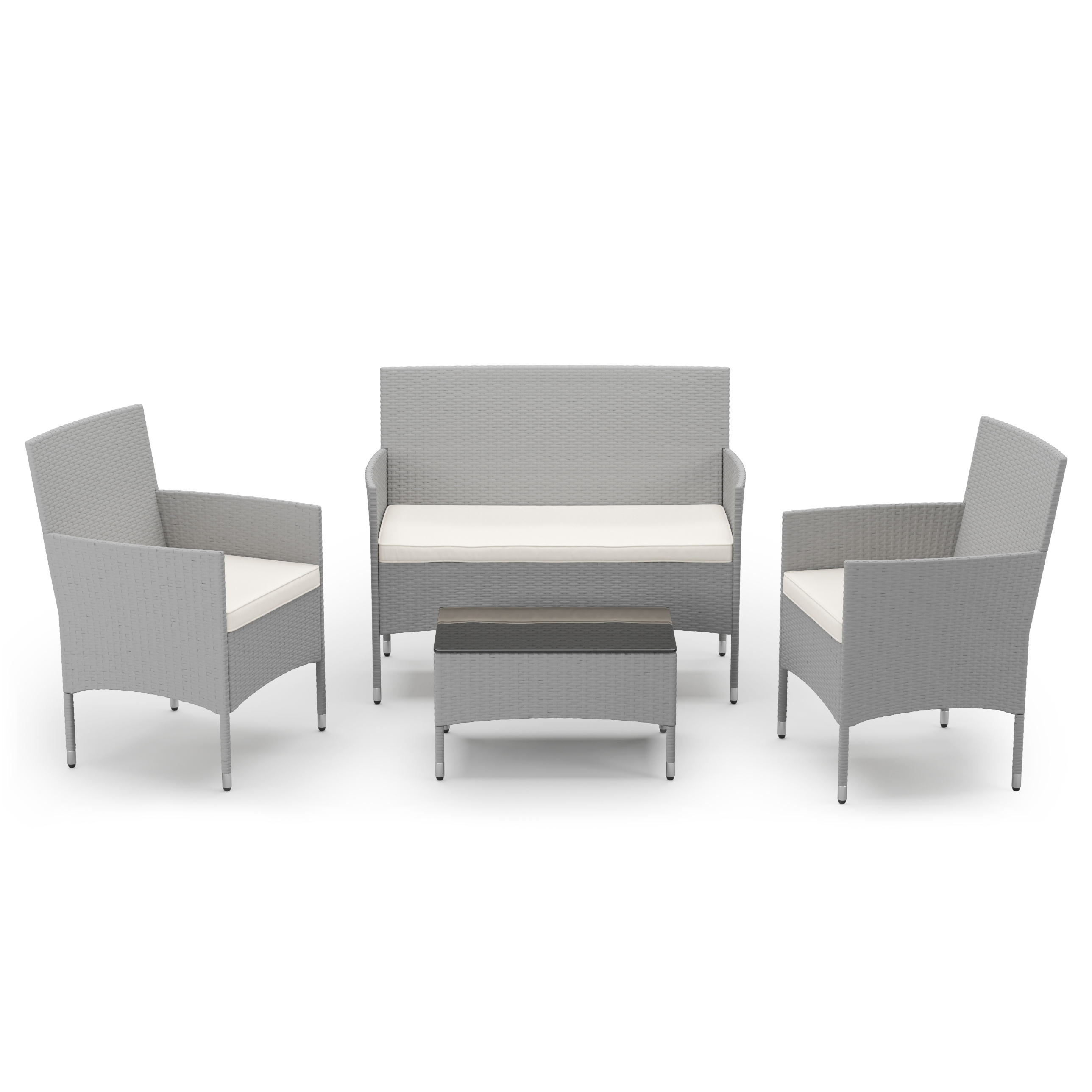 Kissenset für Gartenset MALIA beige