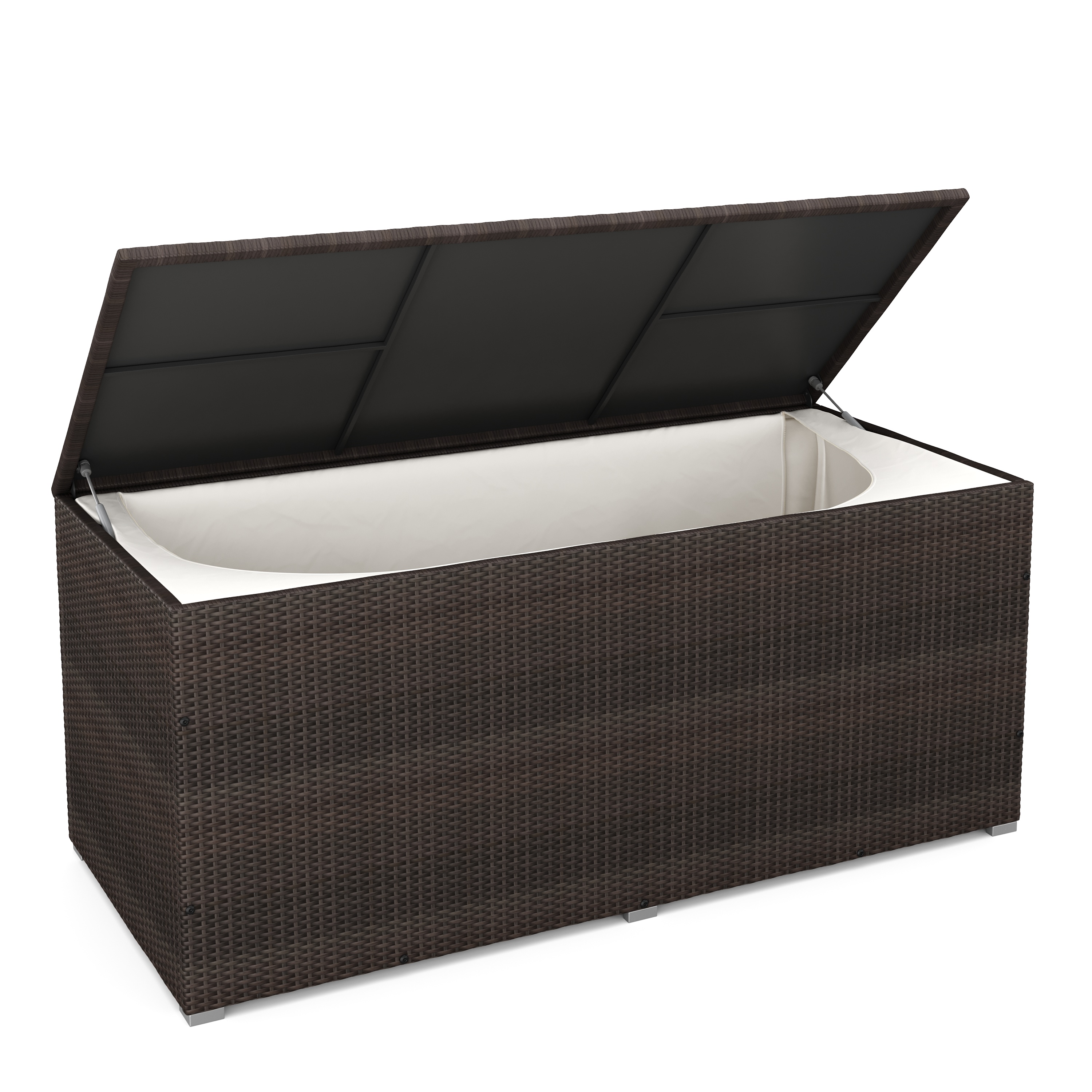 Rattan Kissenbox SINA 190 x 85 x 85 cm mixed