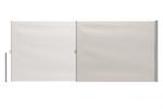 Seitenmarkise 200 x 500 cm beige ausgezogen
