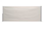 Seitenmarkise 200 x 500 cm beige Gesamtansicht