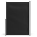 Seitenmarkise VIA 200 x 500 cm schwarz