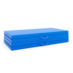 Gymnastikmatte faltbar 244 x 122 cm zusammenfaltbar