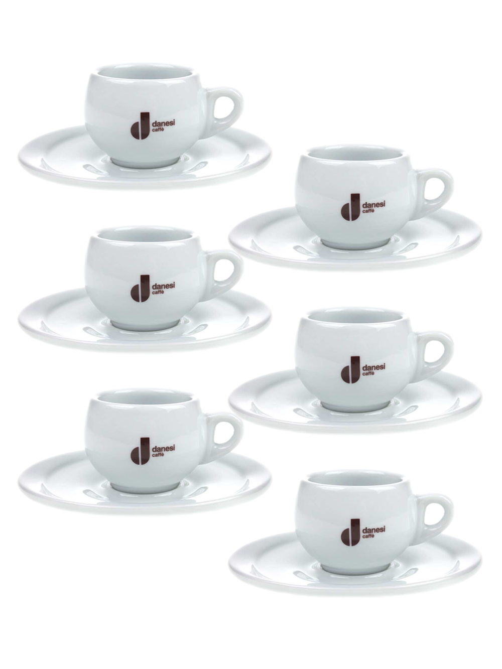 Danesi - Espresso - Tasse 6 Stk. Danesi - Espresso - Tasse 6 Stk.